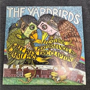 Rare The Yardbirds vintage double LP albums